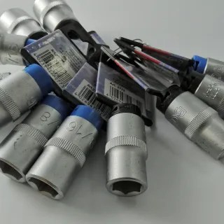 Juego de llaves de vaso SAE