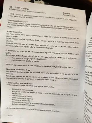 Patines Monster High 4 Ruedas Talla 34