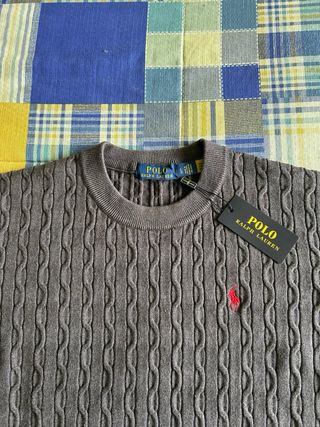 Jersey Polo Ralph Lauren gris L