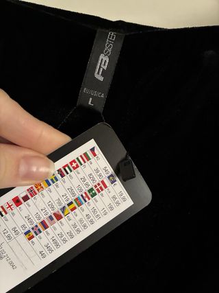 Vestido fiesta negro