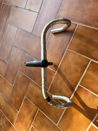 Manillar y potencia bici carretera antigua