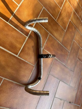 Manillar y potencia bici carretera antigua