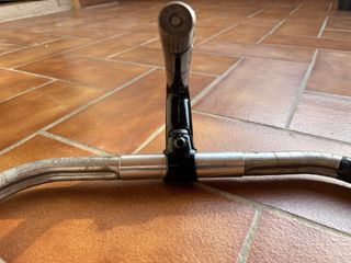 Manillar y potencia bici carretera antigua