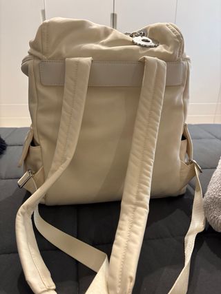 Mochila Tous Beige y Plata