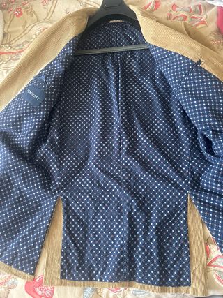 Americana Hackett Pana Beige Talla L Sin Estrenar