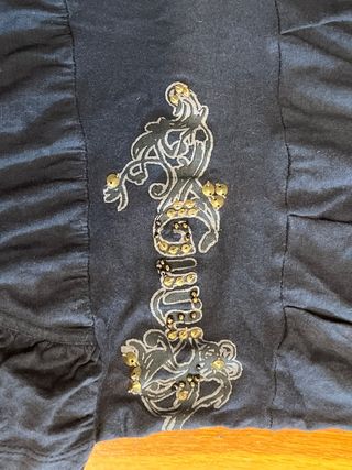 Vestido Guru Talla Única Negro