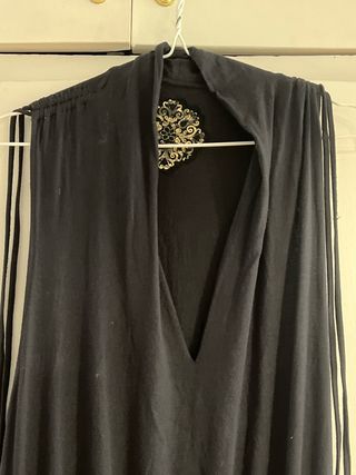 Vestido Guru Talla Única Negro