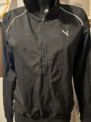 Chaqueta Puma Negra Deportiva