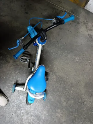 Bicicleta infantil Rocket azul