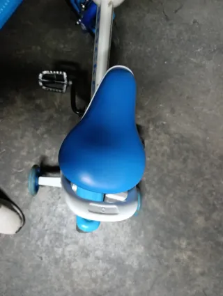 Bicicleta infantil Rocket azul