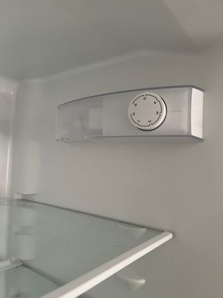 Nevera con refrigerador IKEA blanca