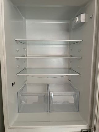Nevera con refrigerador IKEA blanca