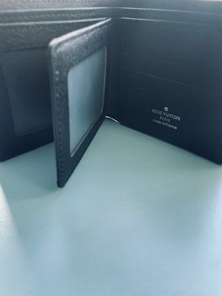 Cartera Louis Vuitton Monogram Negra Gris