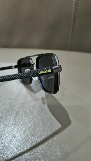 Gafas de sol Lacoste Negro/Plata