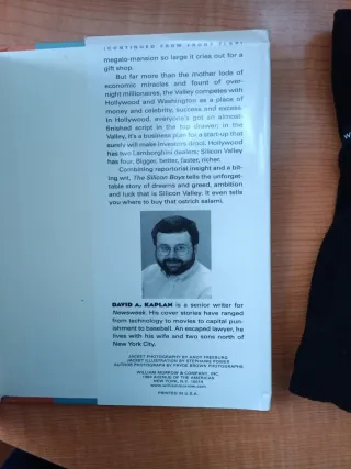 The Silicon Boys And Their Valley of Dreams