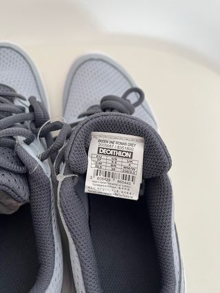 Zapatillas Kalenji grises talla 37