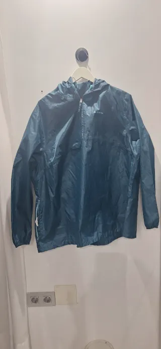 Cortavientos Quechua Azul