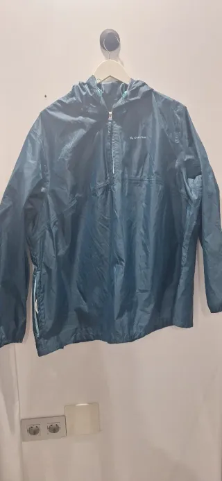 Cortavientos Quechua Azul