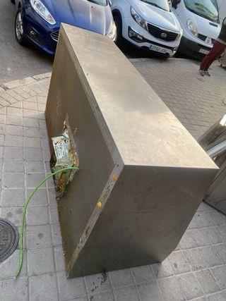 Campana extractora industrial acero inoxidable