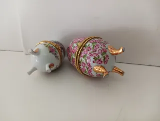 HUEVOS DE PORCELANA DECORADOS