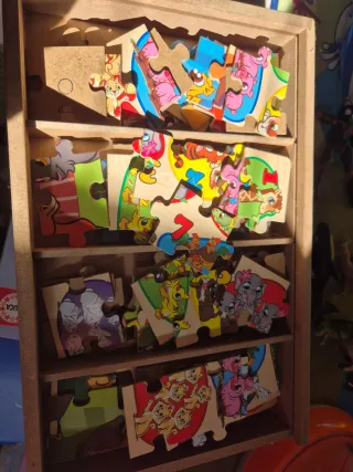 Puzles infantiles de madera
