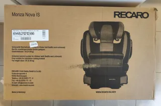 Silla coche Recaro Monza Nova IS