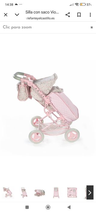Sillita de paseo para muñecas "La Nina"