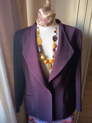 Blazer Nacho Ruiz Burdeos