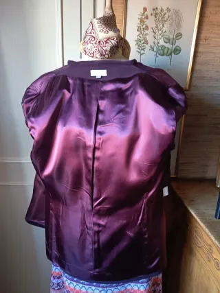 Blazer Nacho Ruiz Burdeos