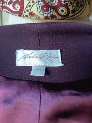 Blazer Nacho Ruiz Burdeos