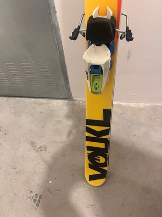 Esquís Volkl Freeride 178cm con fijaciones