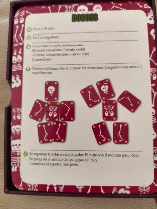 Juego de cartas BOGOSS Djeco