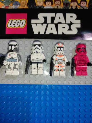 4 Minifigure Lego Star Wars