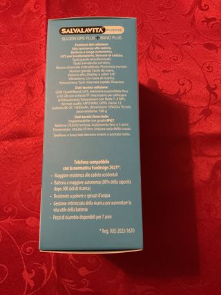 Salvavita Phone SLV30N-GPS+BAND PLUS