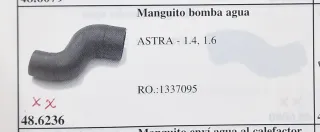 Manguito bomba agua OPEL ASTRA 1.4-1.6. CORSA GSI