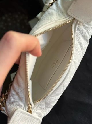 Borsa Chanel Bianca e Dorata