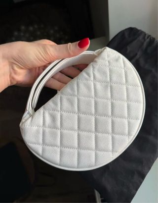 Borsa Chanel Bianca e Dorata