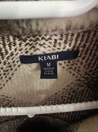 Chaqueta Kiabi cuadros M