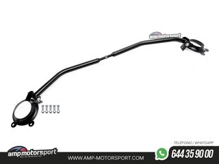 BARRA DE TORRETAS DELANTERA EN ACERO PARA OPEL CALIBRA 1988-1997 - NEGRA