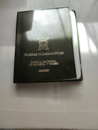 Cartera Monedas Pesetas 1977