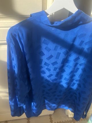 Camisa azul Bcn manga larga