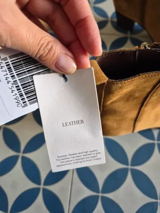 Botines de piel marrones