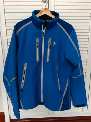 Chaqueta Ternua Cortavientos Azul XL