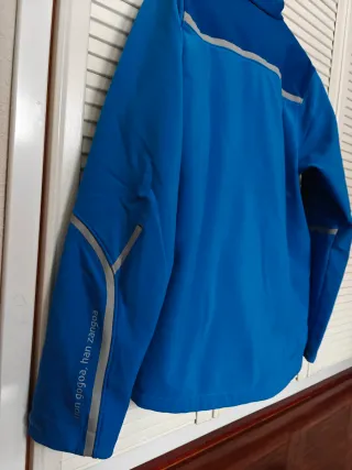 Chaqueta Ternua Cortavientos Azul XL