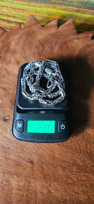 Collana snake in argento