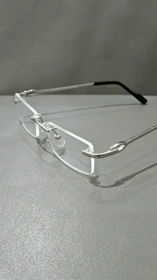 Gafas Cartier Plata Sin Marco