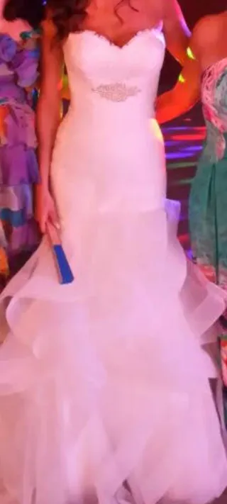 Vestido de Novia Blanco Estilo Sirena
