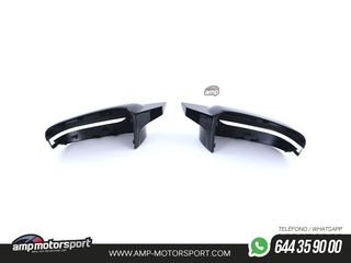 CARCASAS DE ESPEJOS PARA BMW SERIE 8 G14/G15/G16 LOOK M NEGRO BRILLO