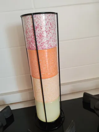 Set 4 Tazze Mug Impilabili Ceramica