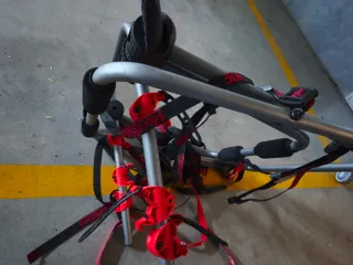 Portabicicletas Montblanc portón trasero